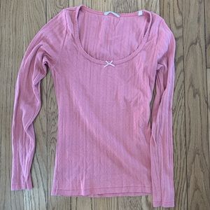 Doen pink tee